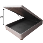 Single XL Flip Top Storage Base